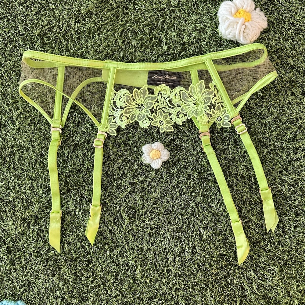 Honey Birdette Amelie Garter Belt